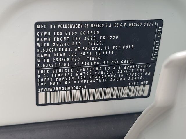 2026 Volkswagen Tiguan 2.0T SEL R-Line Springfield VA