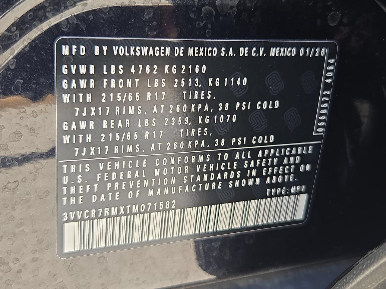2026 Volkswagen Tiguan S San Antonio TX