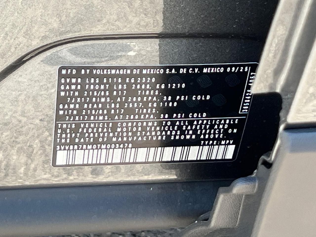 2026 Volkswagen Tiguan S Hagerstown MD