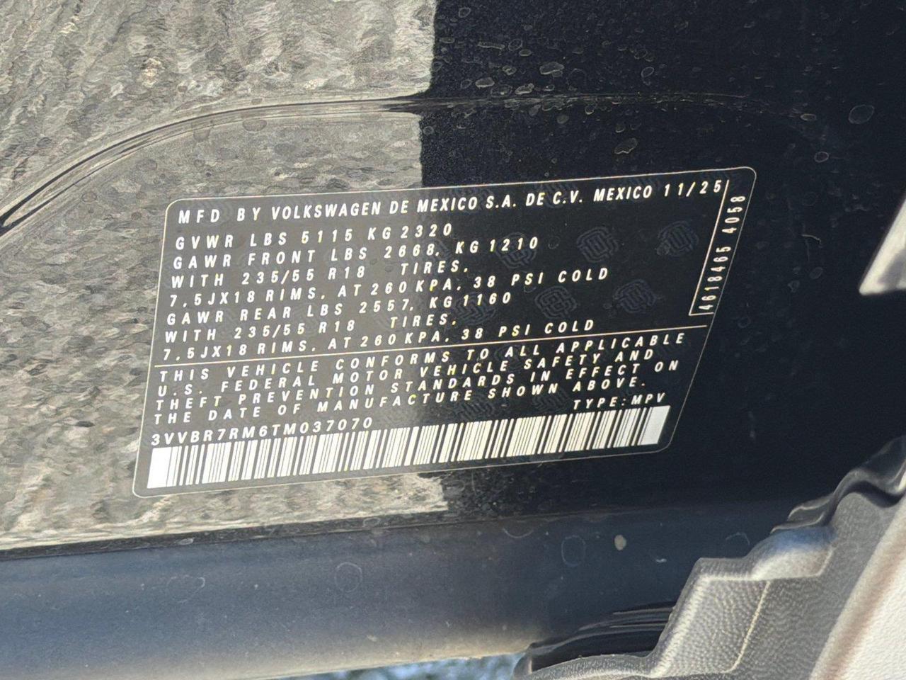 2026 Volkswagen Tiguan S Hagerstown MD