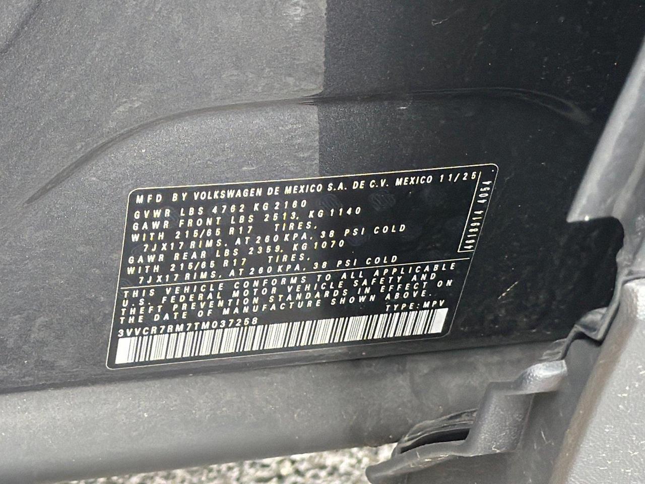 2026 Volkswagen Tiguan S Hagerstown MD