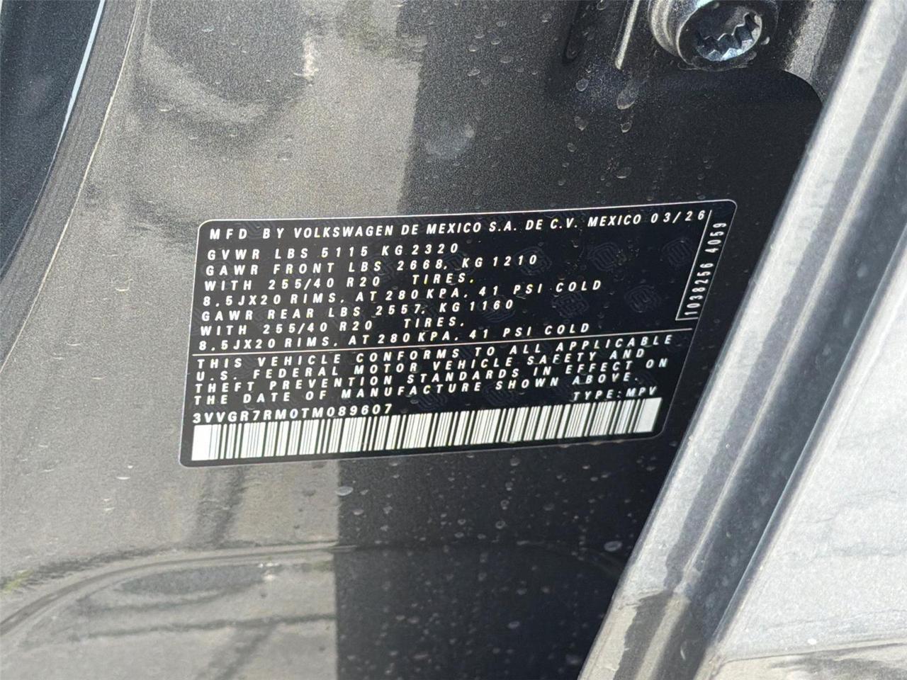 2026 Volkswagen Tiguan SE R-Line Black Hagerstown MD