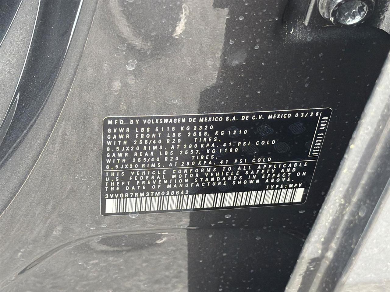 2026 Volkswagen Tiguan SE R-Line Black Hagerstown MD