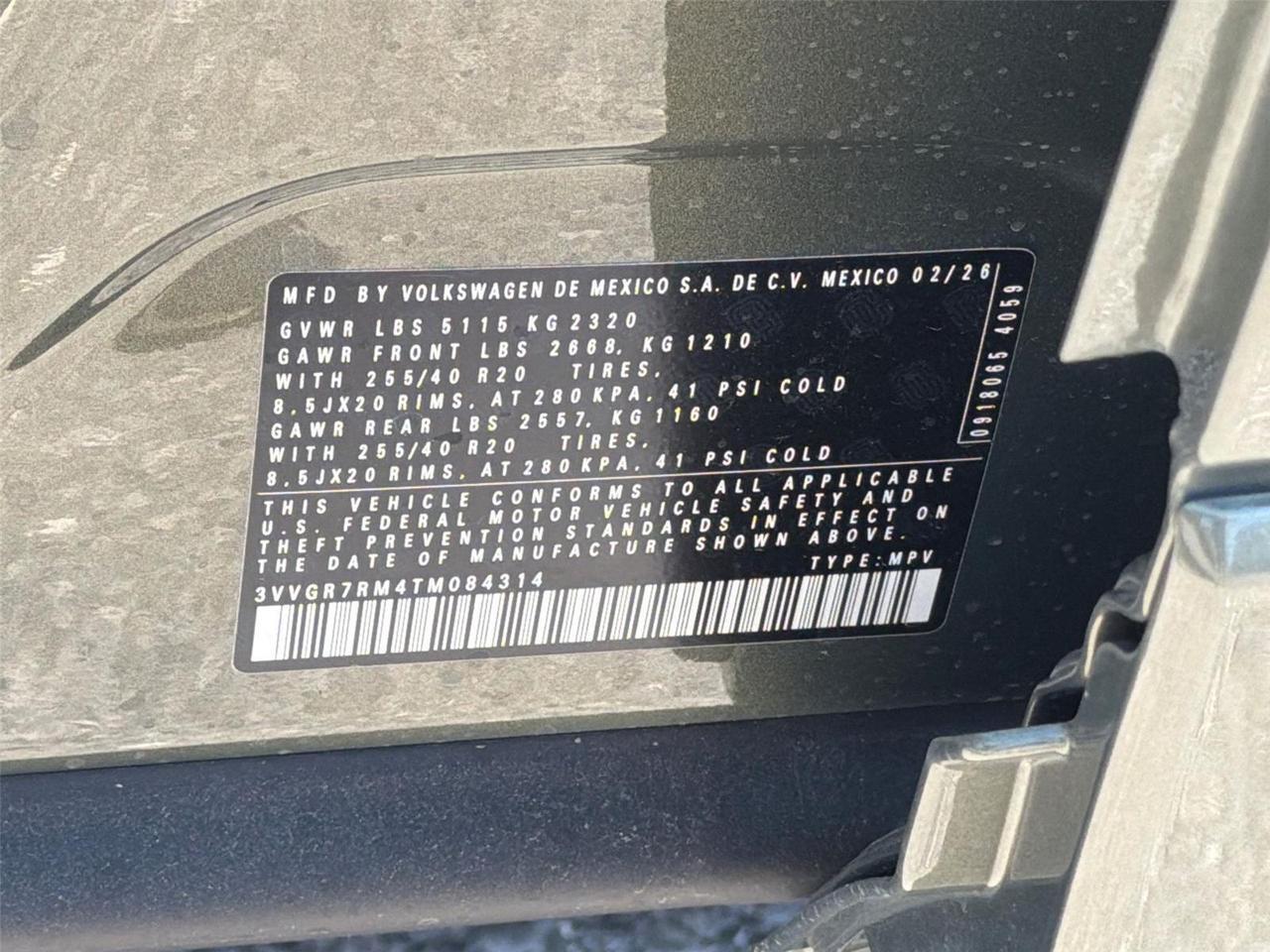 2026 Volkswagen Tiguan SE R-Line Black Hagerstown MD