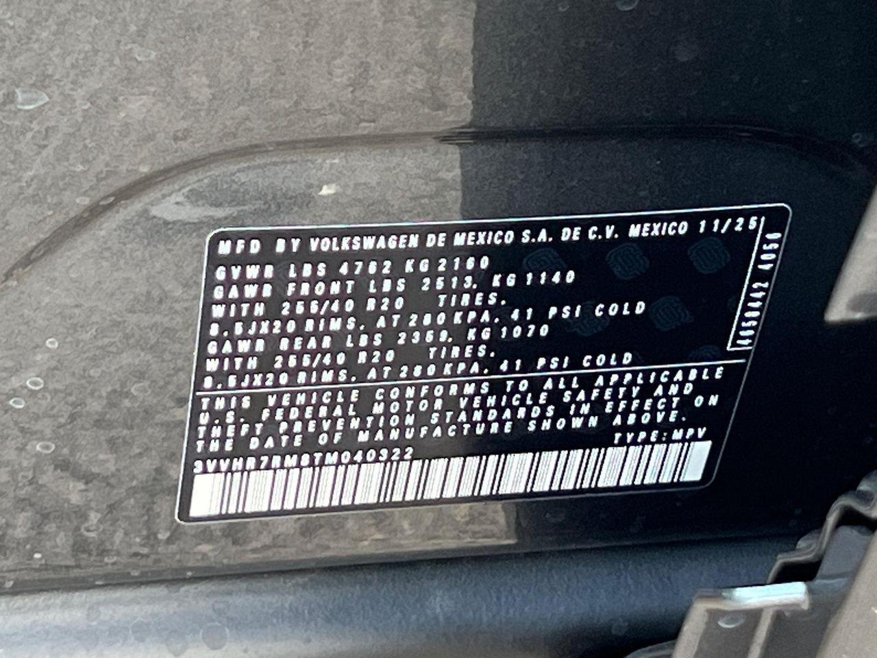 2026 Volkswagen Tiguan SE R-Line Black Hagerstown MD