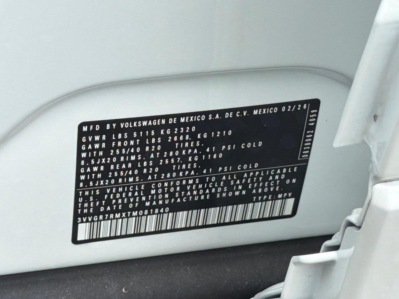 2026 Volkswagen Tiguan SE R-Line Black Hagerstown MD