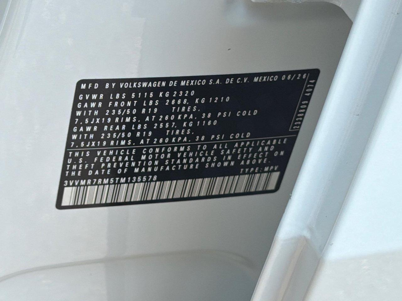 2026 Volkswagen Tiguan SE Hagerstown MD