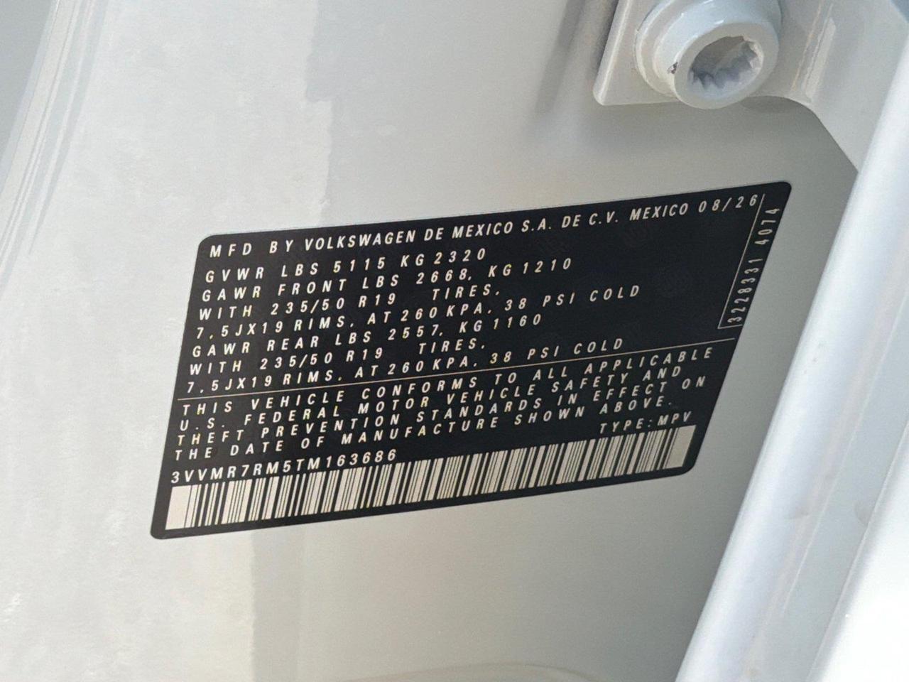 2026 Volkswagen Tiguan SE Hagerstown MD