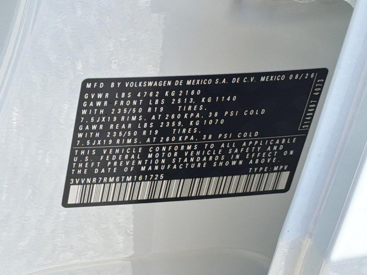 2026 Volkswagen Tiguan SE Hagerstown MD