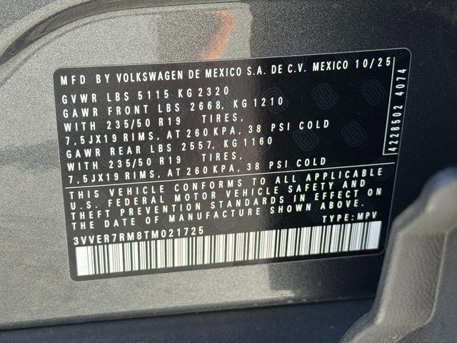 2026 Volkswagen Tiguan SE Springfield VA