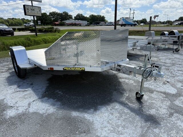 2027 Aluma MC210 DOUBLE MOTORCYCLE TRAILER