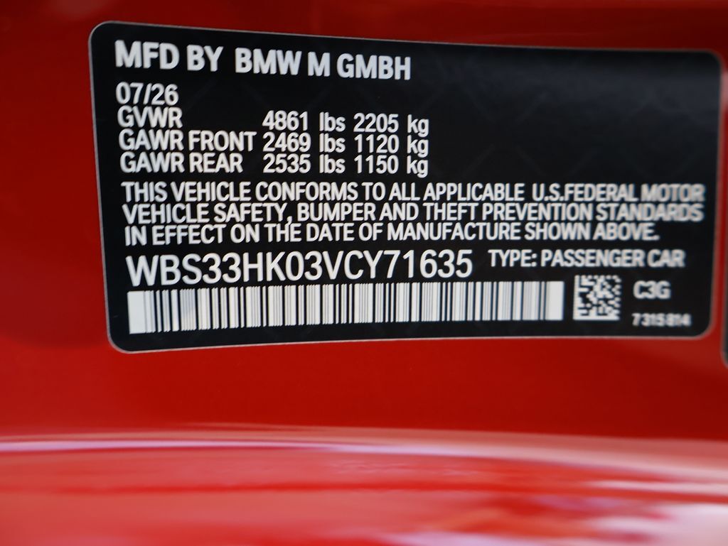 2027 BMW M4 Competition San Clemente CA