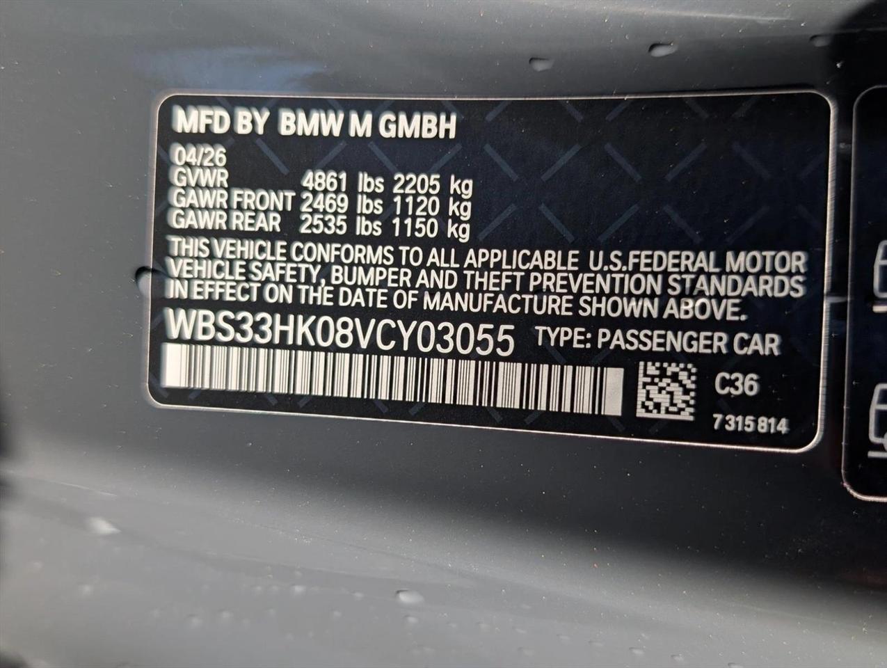 2027 BMW M4 Competition xDrive Roseville CA