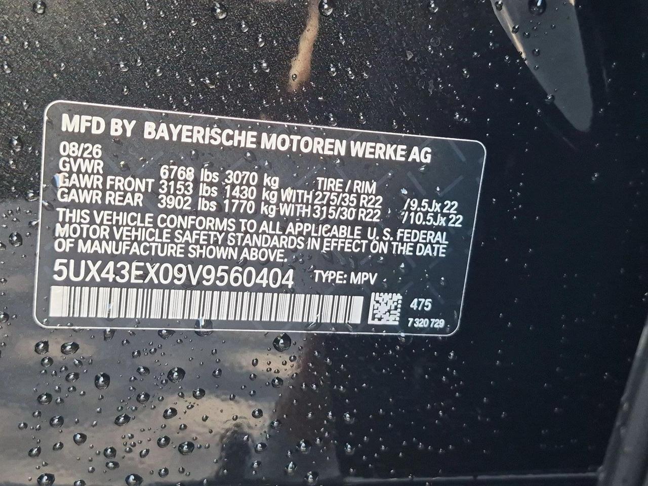 2027 BMW X6 M60i Roseville CA