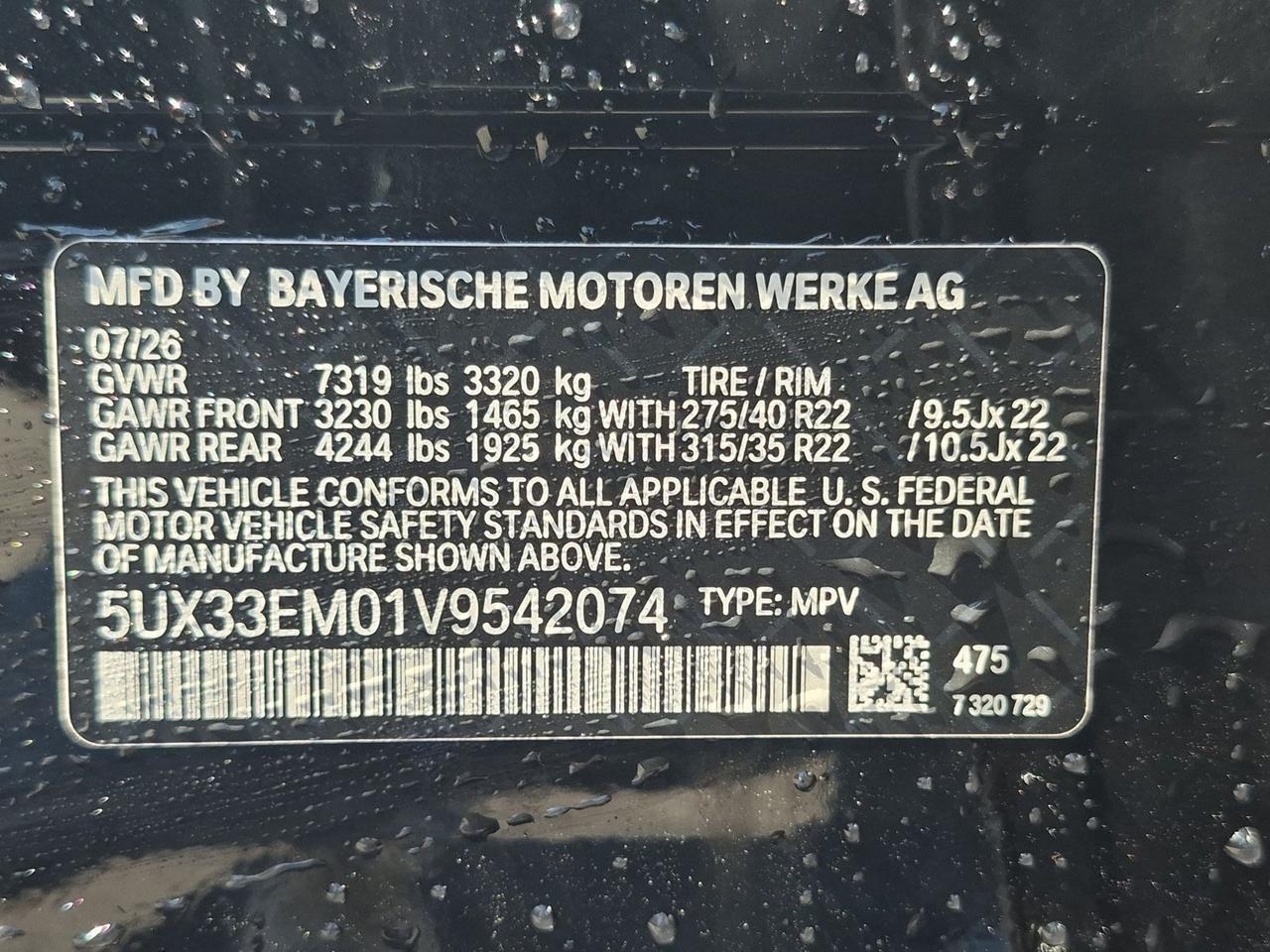 2027 BMW X7 M60i Roseville CA