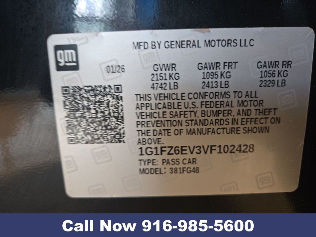 2027 Chevrolet Bolt EV RS Folsom CA