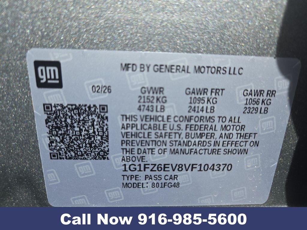 2027 Chevrolet Bolt EV RS Folsom CA