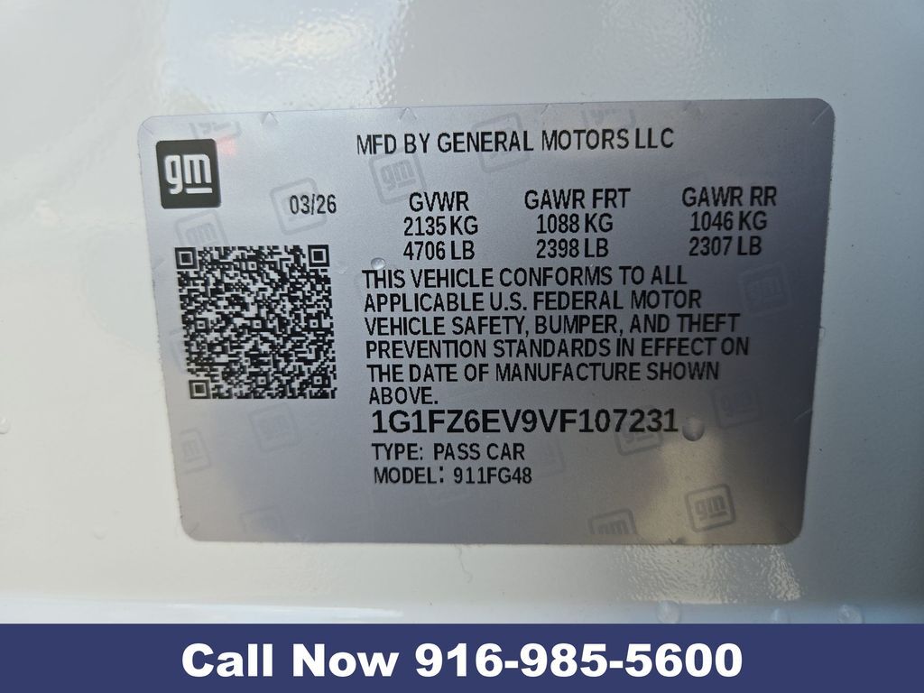 2027 Chevrolet Bolt EV RS Folsom CA