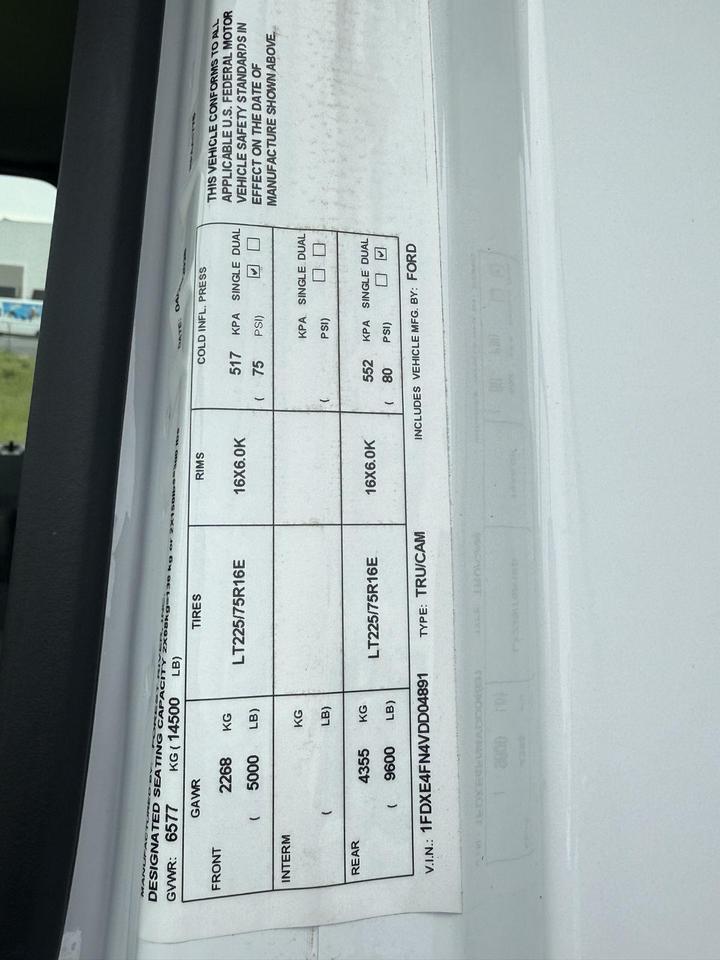 2027 Ford E-Series Cutaway Gaithersburg MD