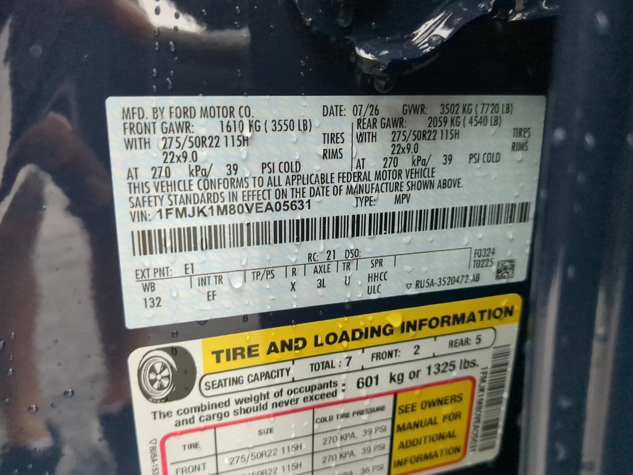 2027 Ford Expedition Max Platinum Appleton WI