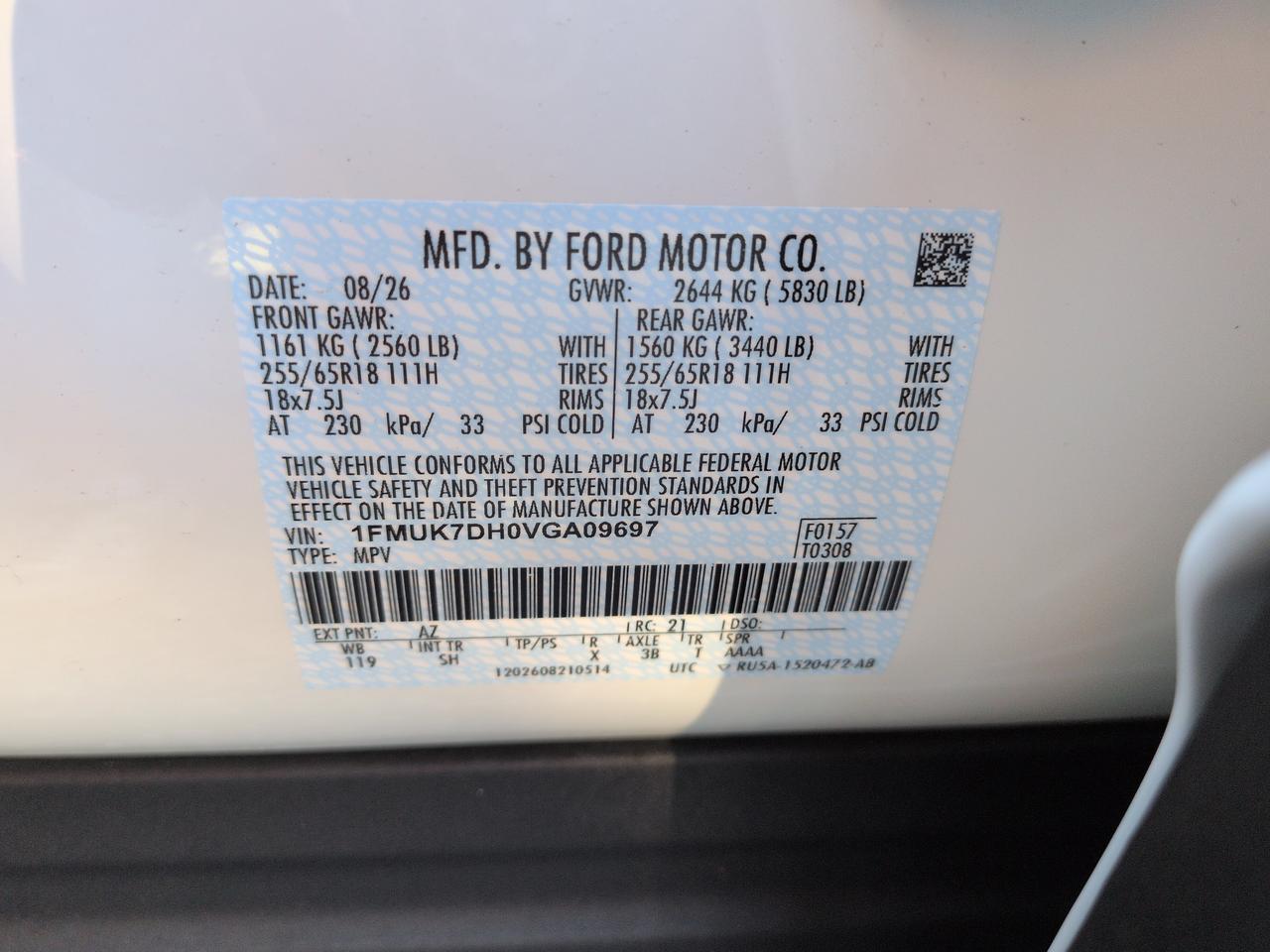2027 Ford Explorer Active Winder GA