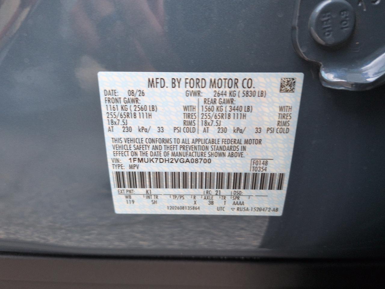 2027 Ford Explorer Active Winder GA