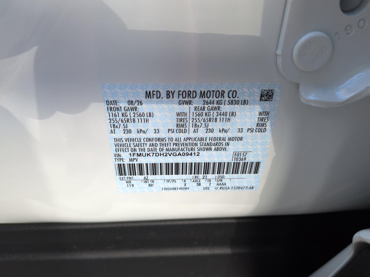 2027 Ford Explorer Active Winder GA