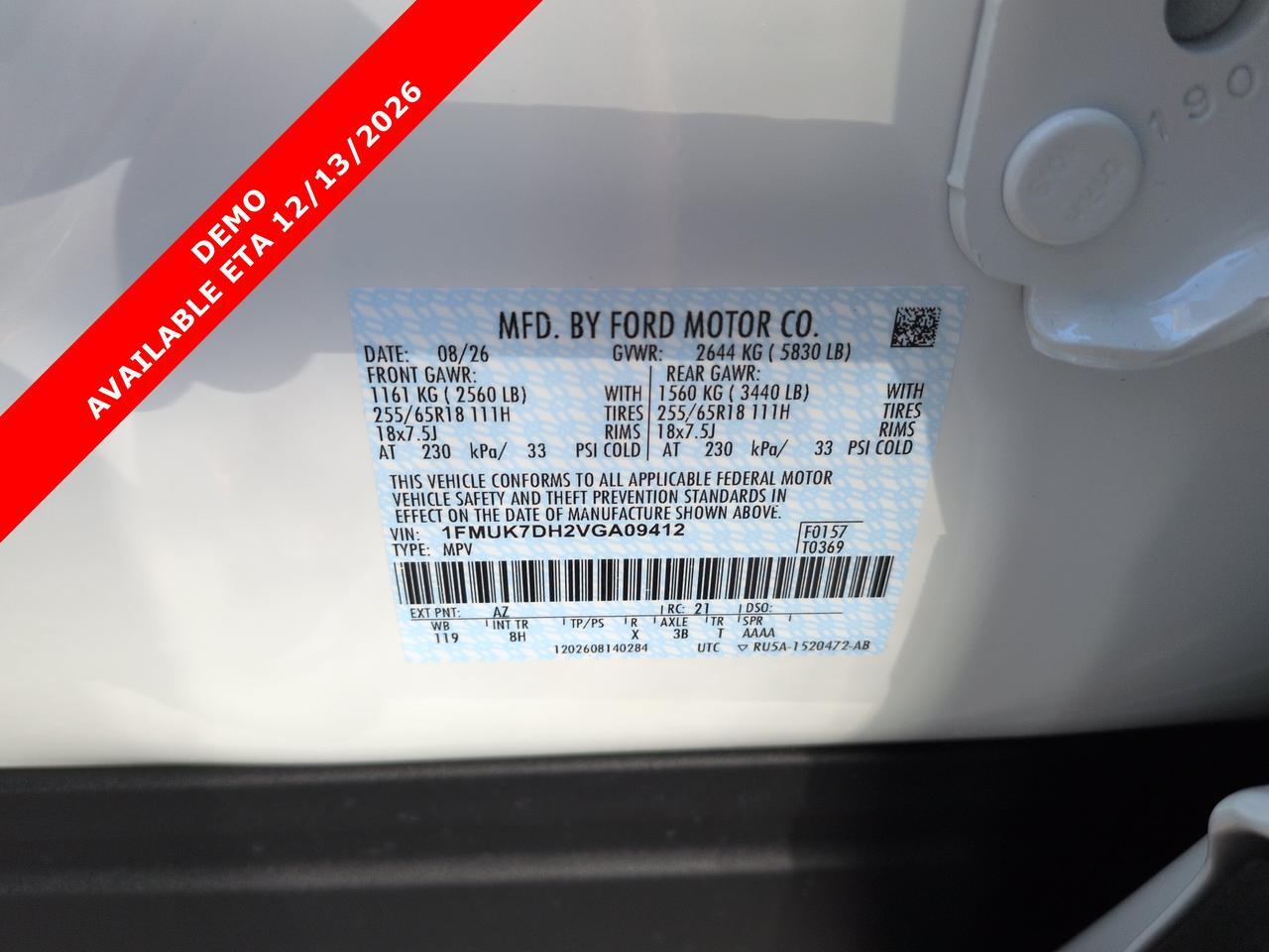2027 Ford Explorer Active Winder GA