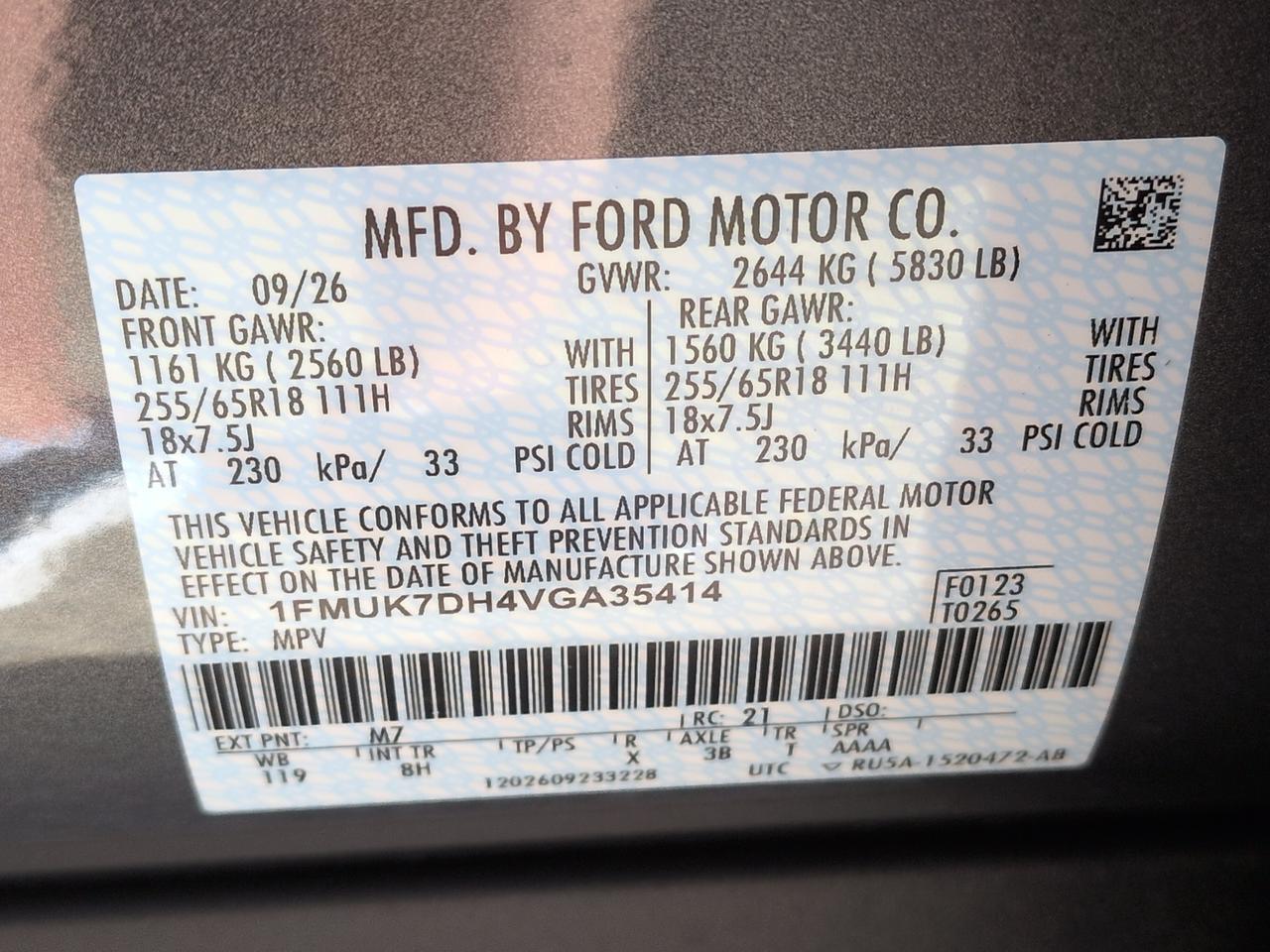 2027 Ford Explorer Active Winder GA