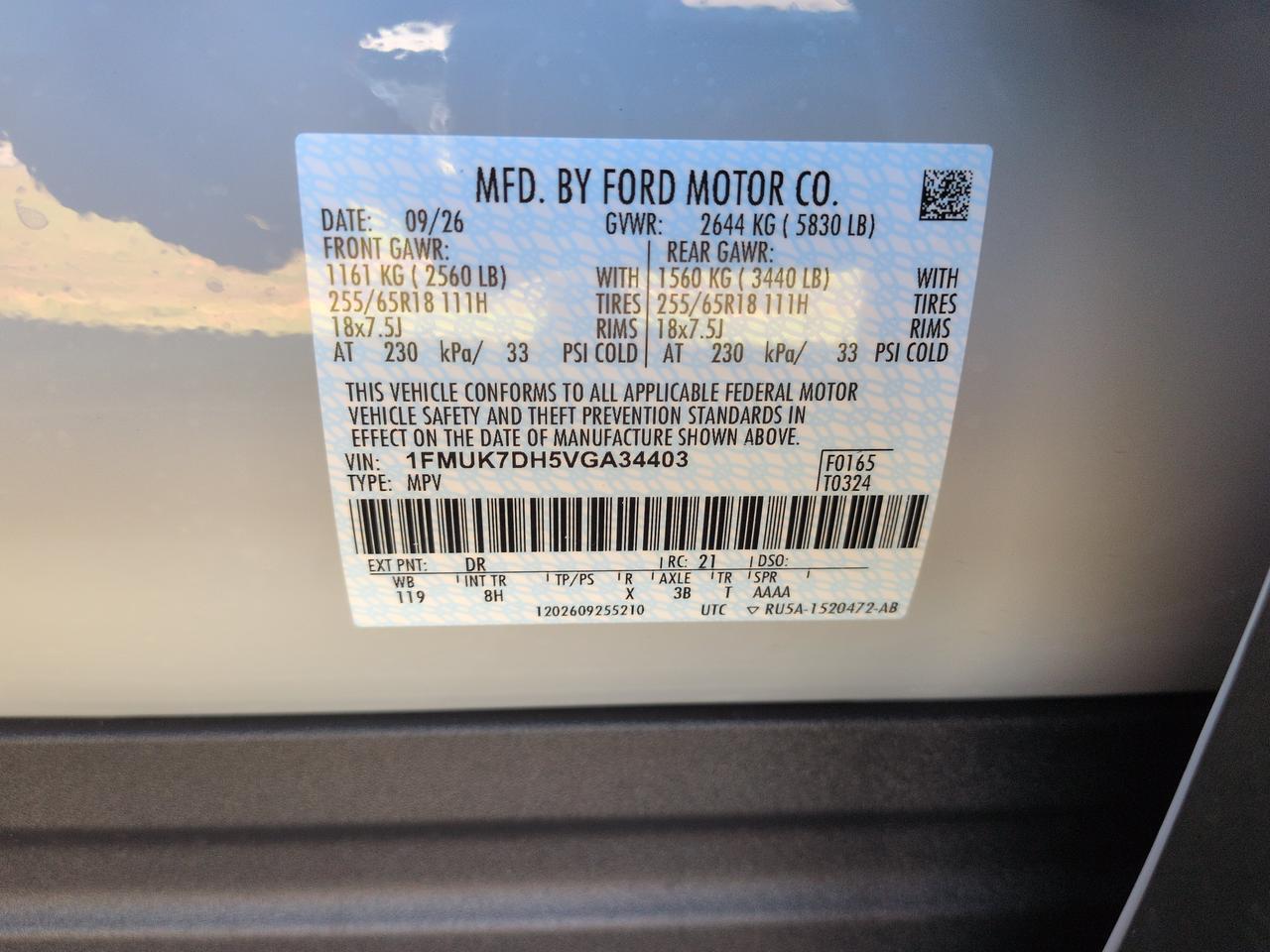 2027 Ford Explorer Active Winder GA