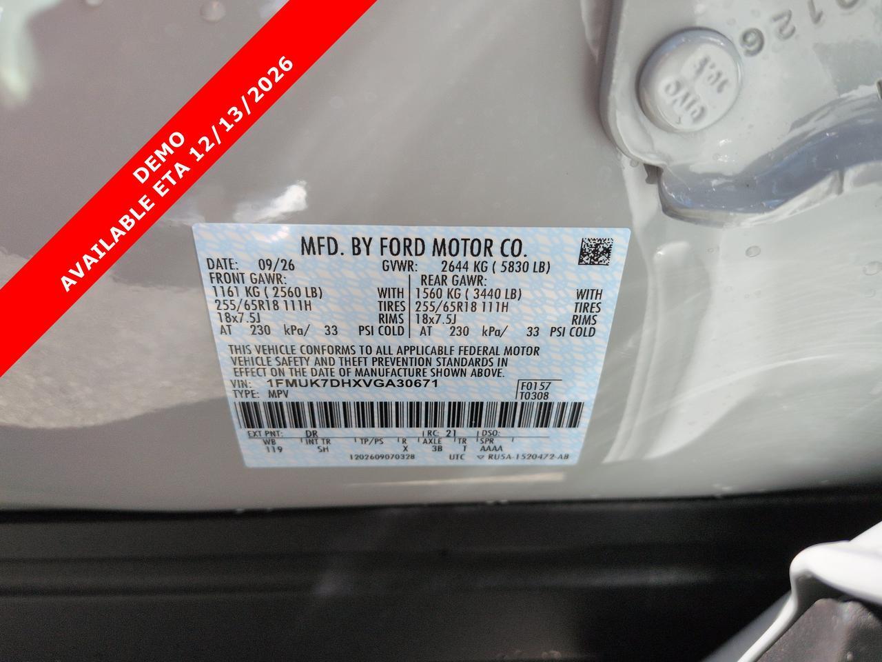 2027 Ford Explorer Active Winder GA