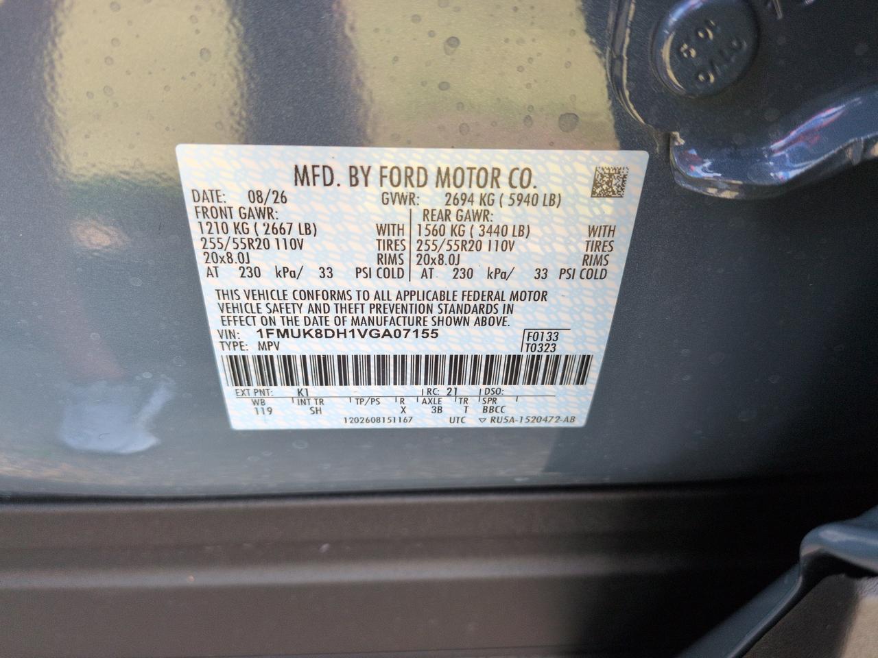 2027 Ford Explorer Active Winder GA