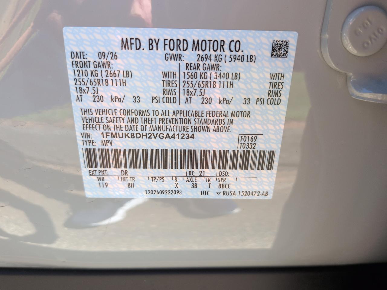 2027 Ford Explorer Active Winder GA
