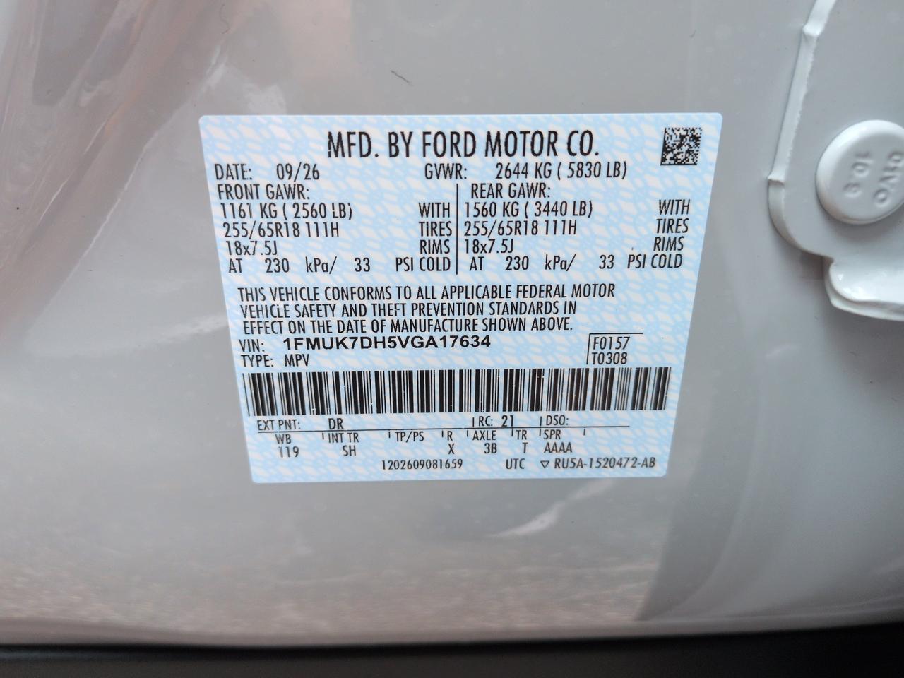2027 Ford Explorer Active w/200A Pkg Winder GA
