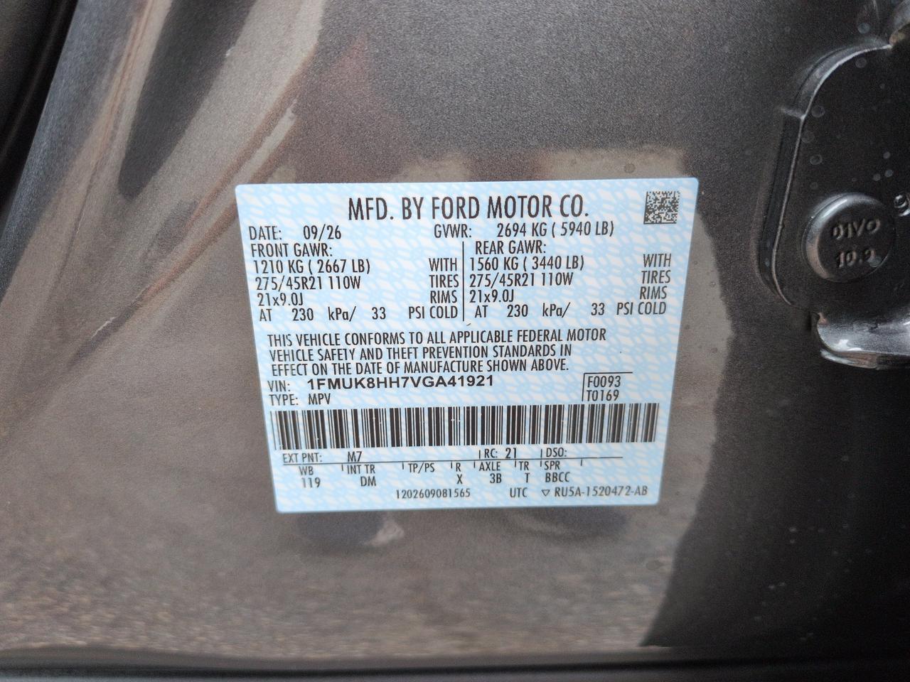 2027 Ford Explorer Platinum Appleton WI