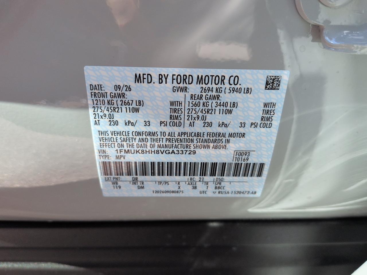 2027 Ford Explorer Platinum Appleton WI