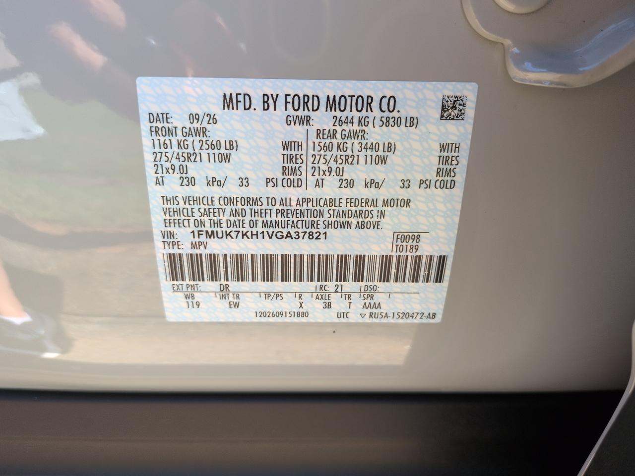 2027 Ford Explorer ST-Line Winder GA