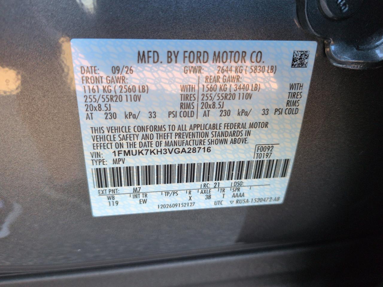 2027 Ford Explorer ST-Line Winder GA