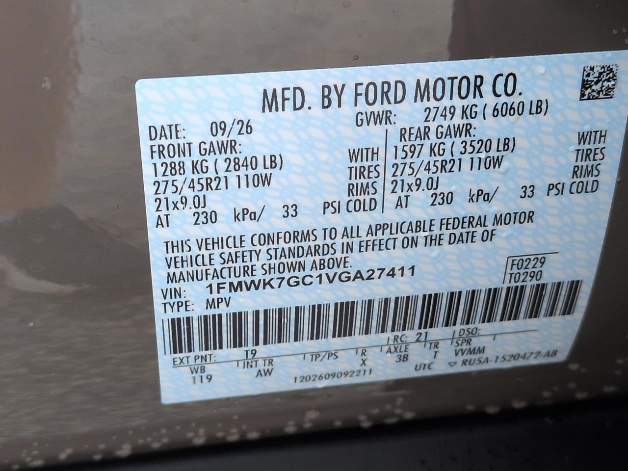 2027 Ford Explorer ST Appleton WI