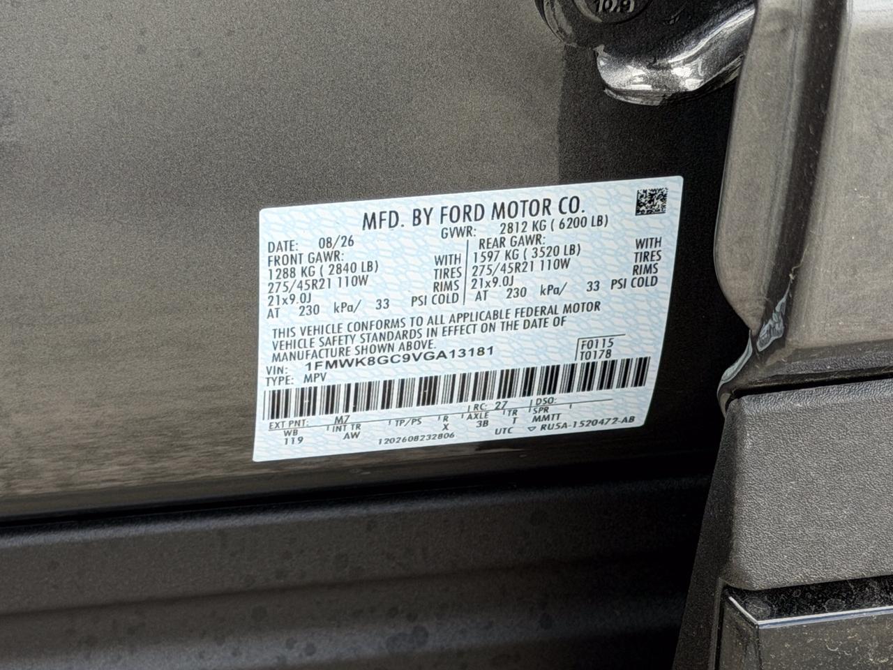 2027 Ford Explorer ST Richmond VA