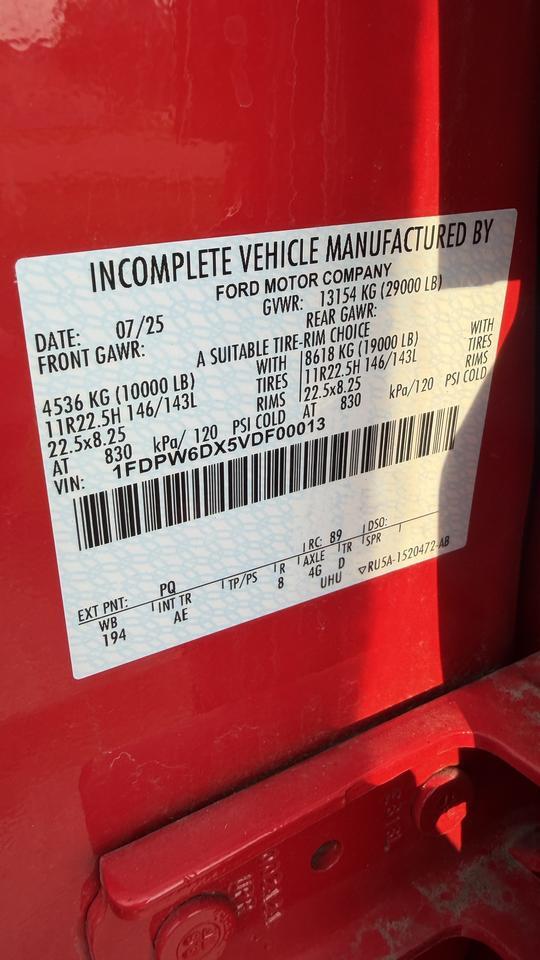 2027 Ford F-650 Super Duty Chassis / DRW / 6.7L Turbo Diesel / Crew Cab! Lincolnton NC