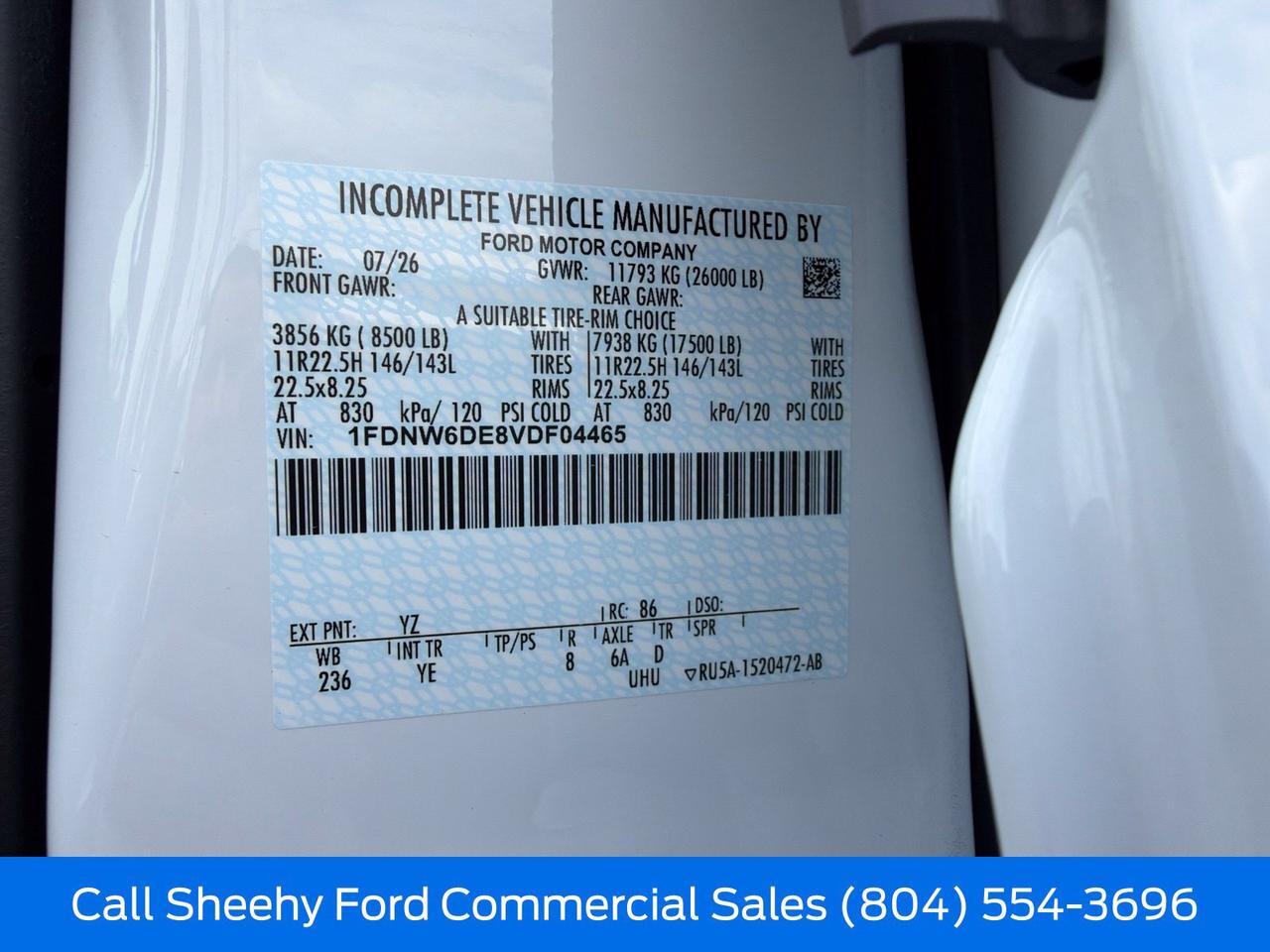 2027 Ford F-650SD Base Richmond VA