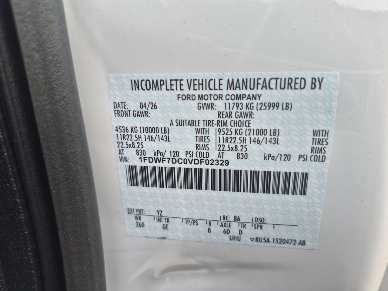 2027 Ford F-750SD BOX TRUCK Warrenton VA
