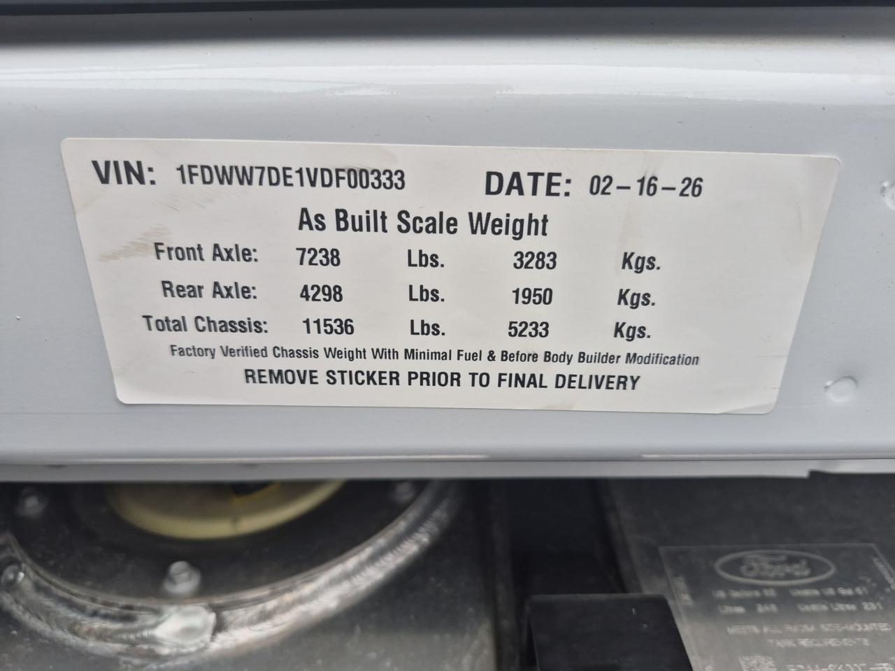 2027 Ford F-750SD Base Warrenton VA