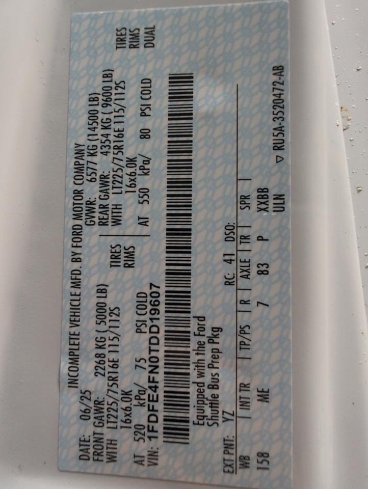 2027 Ford HLE HLE COACH Johnstown NY