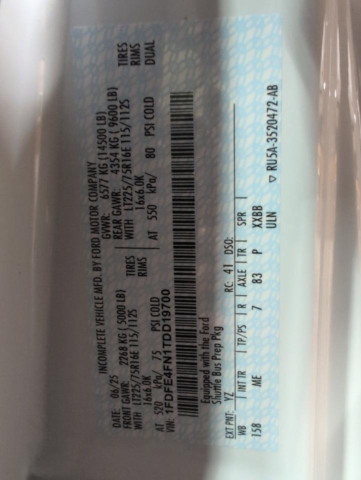 2027 Ford HLE HLE COACH Johnstown NY