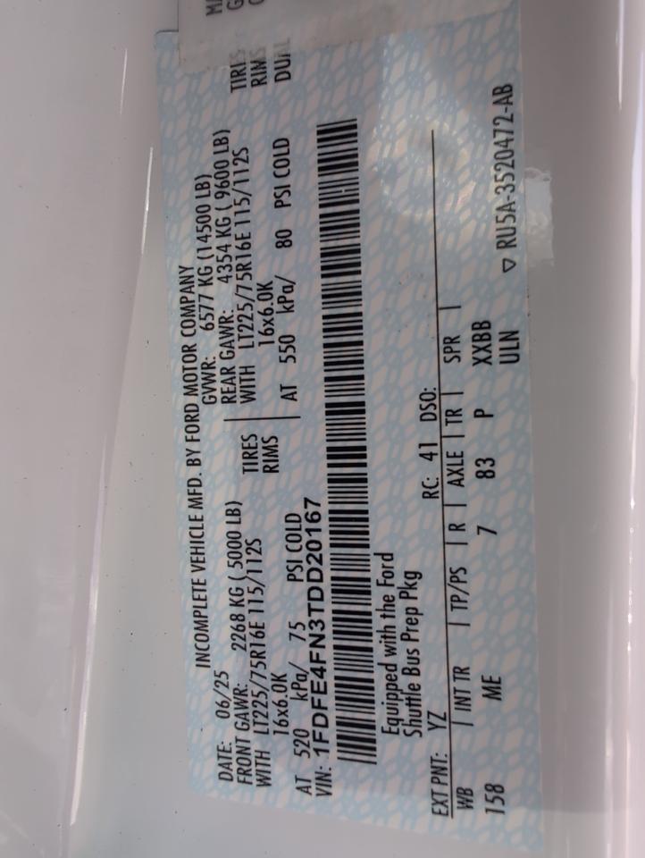 2027 Ford HLE HLE COACH Johnstown NY