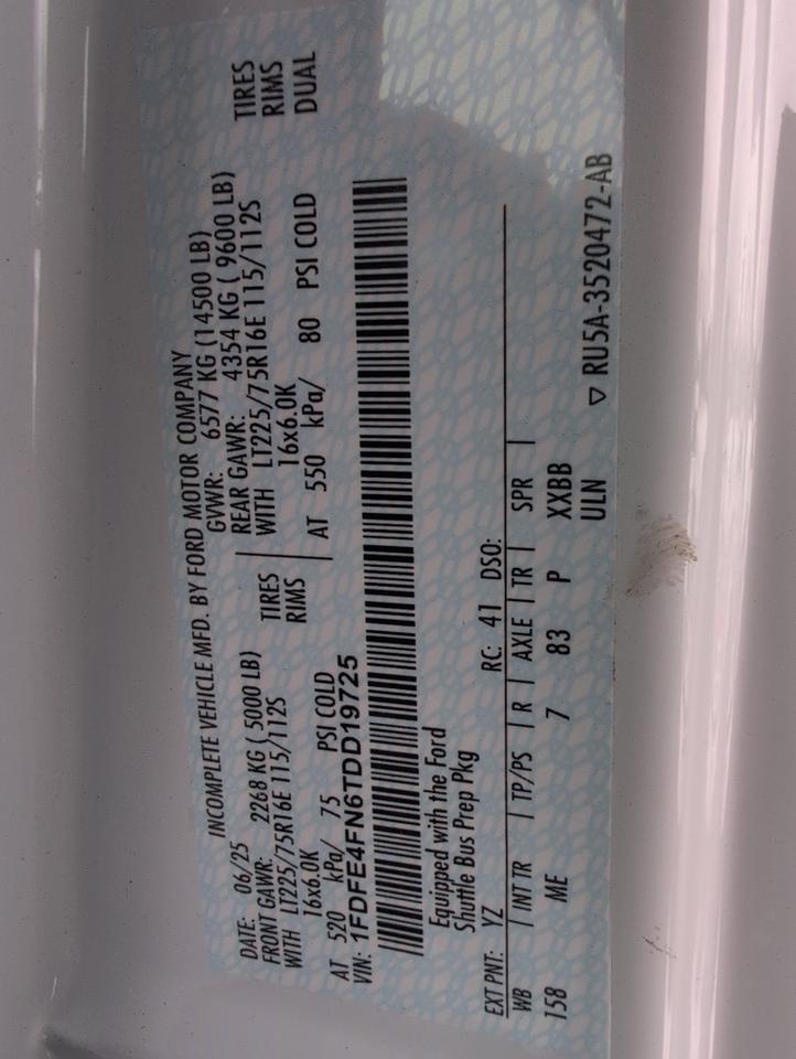 2027 Ford HLE HLE COACH Johnstown NY