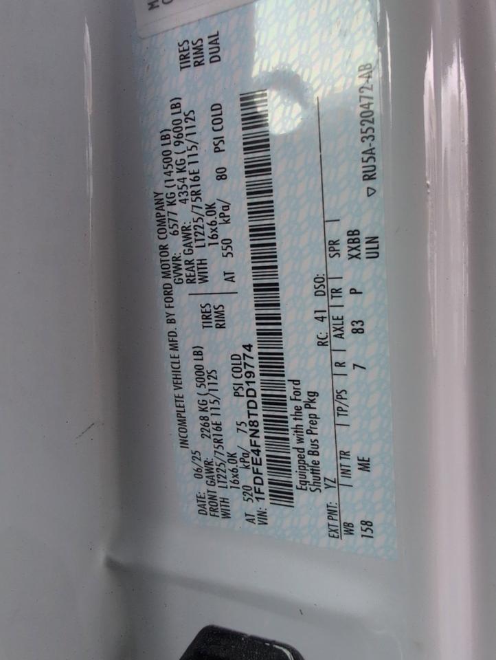 2027 Ford HLE HLE COACH Johnstown NY