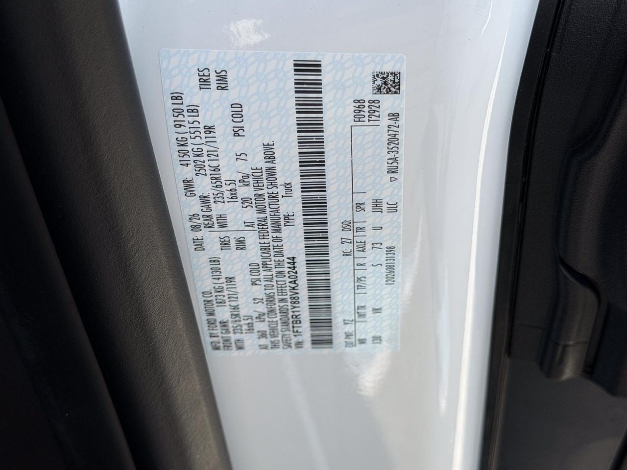 2027 Ford Transit-250 Base Springfield VA
